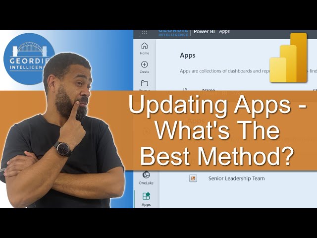 Updating Power BI Apps