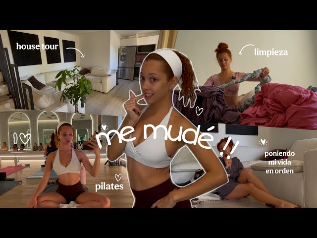 I moved! New house, cleaning + Pilates