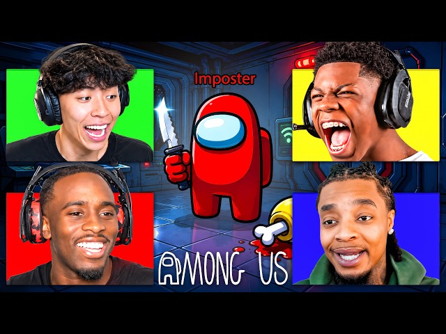 Ray Plays As IMPOSTER In Kai Cenat’s Streamer Among Us Lobby! 🔪😂