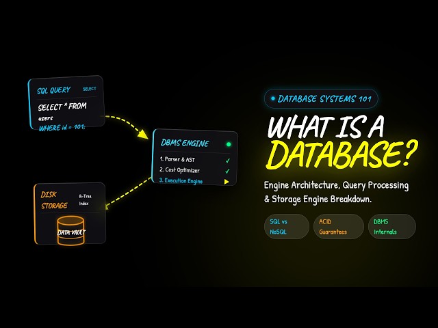 Database Systems Explained in 3 Minutes [DBMS]