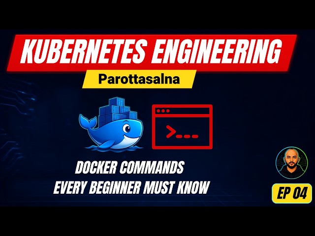 EP 4 - Your First Docker Commands — Hands-On Guide | Tamil | Parottasalna