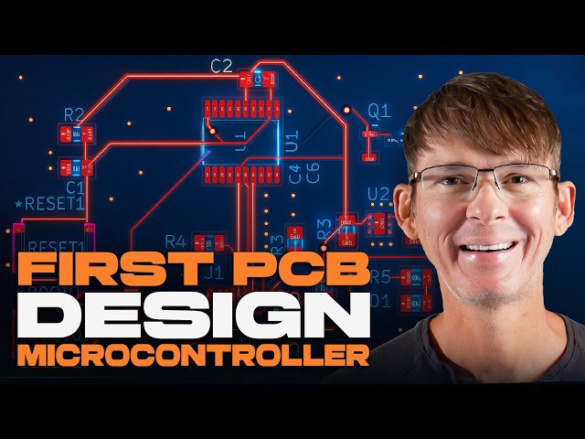 Design your first microcontroller board in 15 minutes
