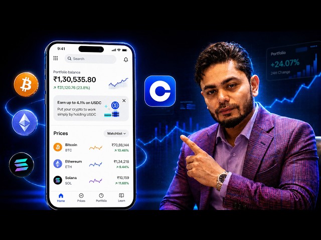 How to use Coinbase for Trading? || Crypto Trading India