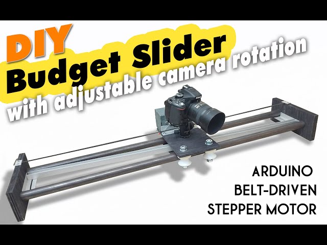 DIY Arduino Camera Slider with Auto Rotation