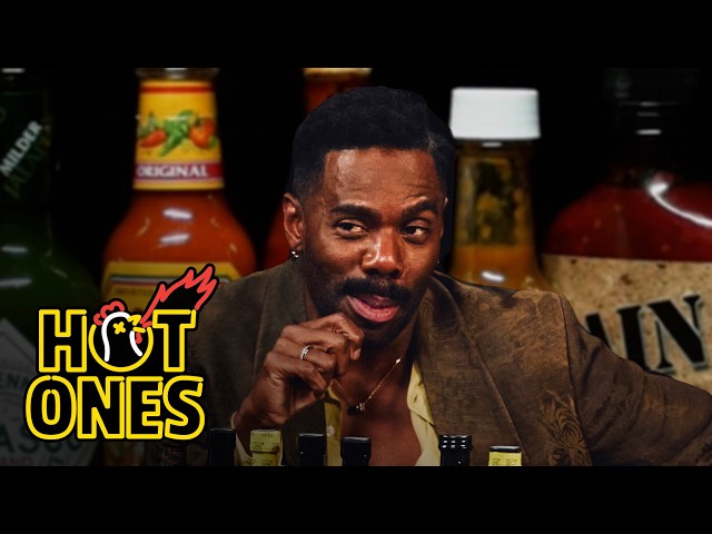 Colman Domingo Escapes the Jaws of Darkness While Eating Spicy Wings | Hot Ones