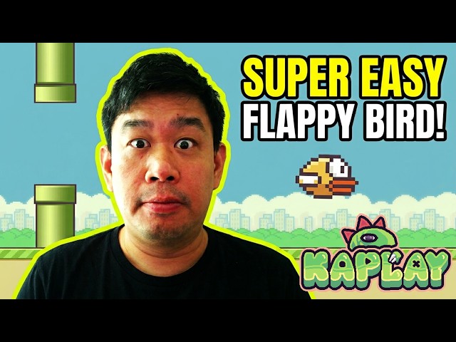 Your First Game in 30 Min (Kaplay + Flappy Bird)