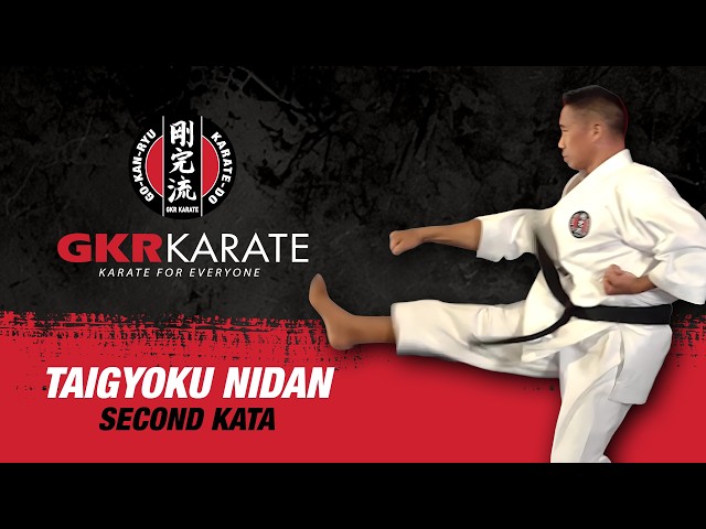 GKR Karate 2nd Kata - Taigyoku Nidan Tutorial - To the Count