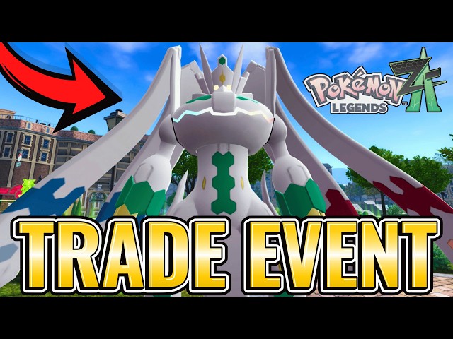 Get SHINY Zygrade TRADE Event in Pokemon Legends Z-A!