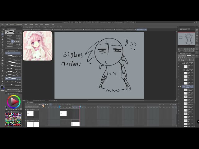 Animation practice! [ the app i used is clipstudio! ] 