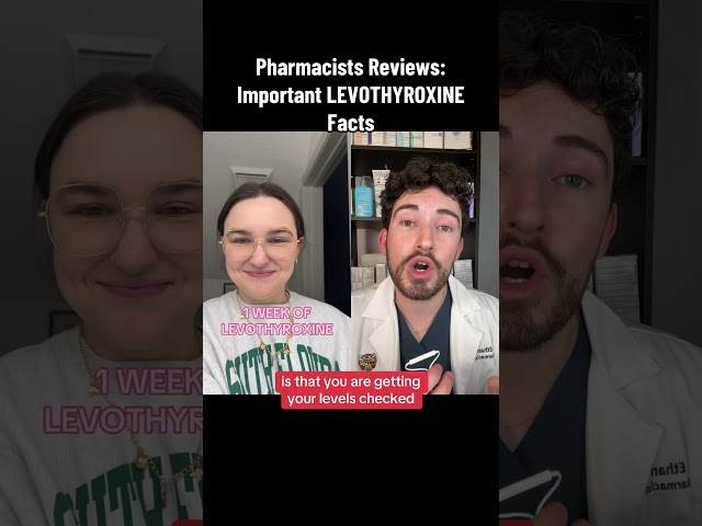 LOSING WEIGHT with LEVOTHYROXINE?!? #hypothyroid #hypothyroidism #synthroid #shorts