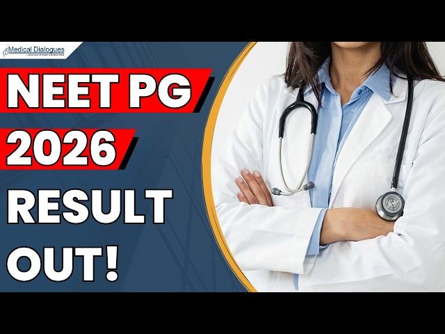 NEET PG 2026 Result Declared, Check Category-Wise Cutoff and All India Rank