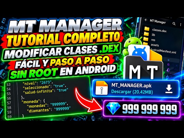 MT Manager VIP Tutorial for Android | Beginner's Tutorial | Edit Classes.dex