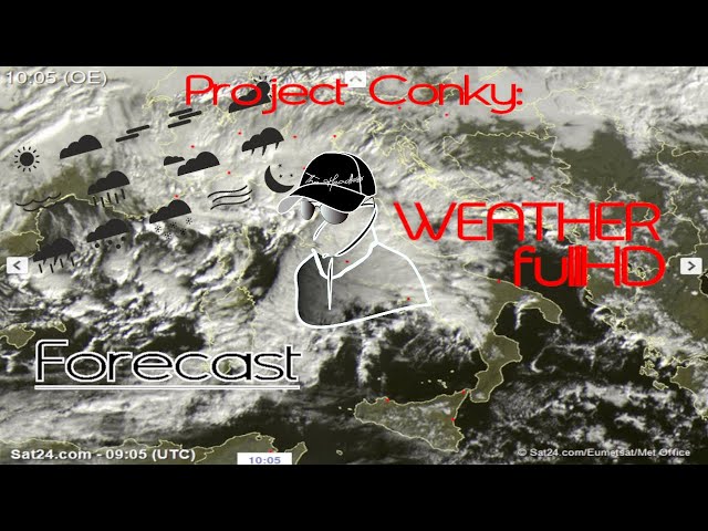 3/3 CONKY WEATHER for fullHD monitor - Weather (forecast)