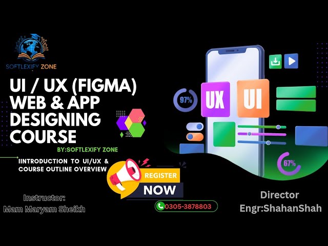 UI/UX Design Tutorial | Beginner-Friendly Demo | Softlexify Zone 🎨 #uiuxdesign