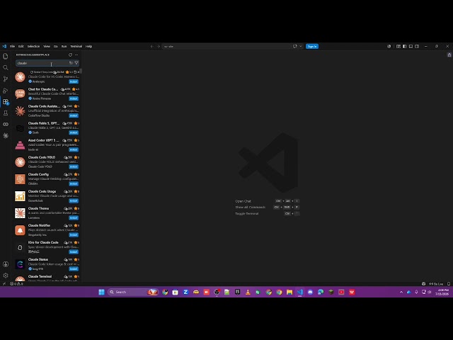 How to install and use Claude Code in VS code