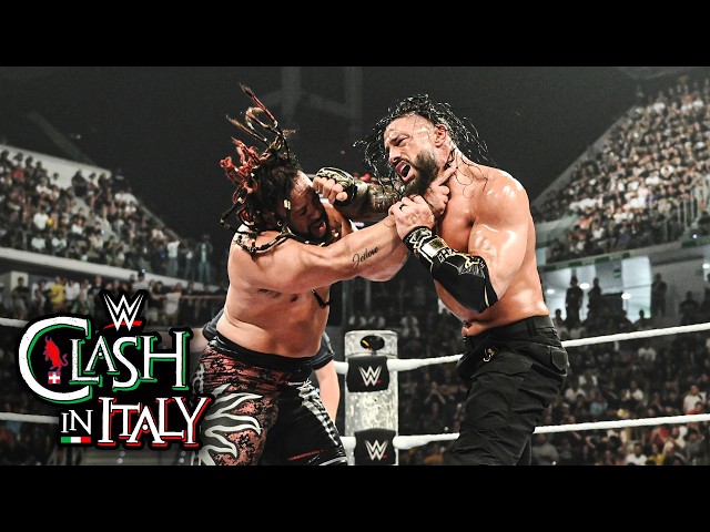 Roman Reigns vs. Jacob Fatu | Tribal Combat: WWE Clash in Italy 2026 highlights
