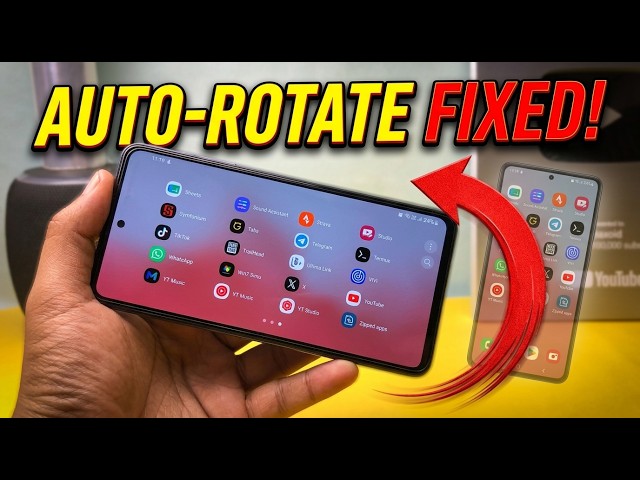 How to Enable Screen Auto Rotate on Android (If It’s Stuck)