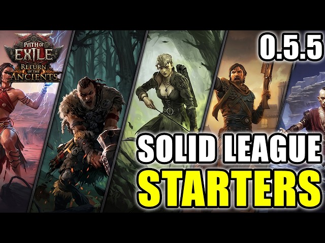 5 Solid League Starters for 0.5.5 (Mercenary, Monk & More) Path of Exile 2