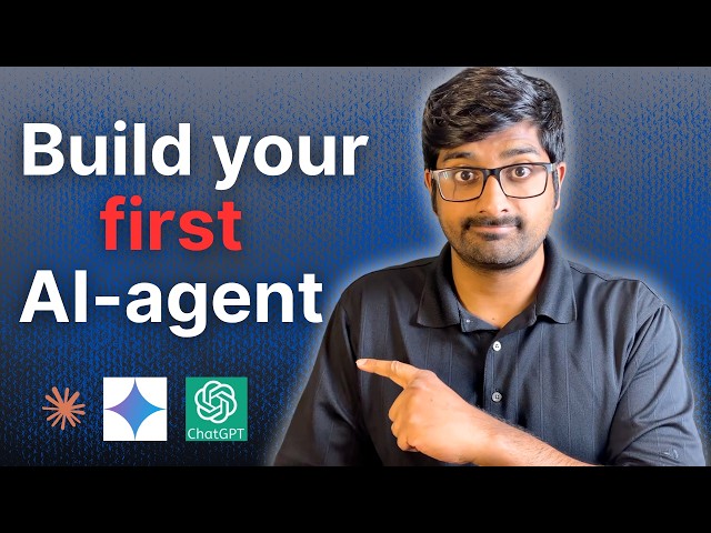 How to build an AI agent? For FREE!