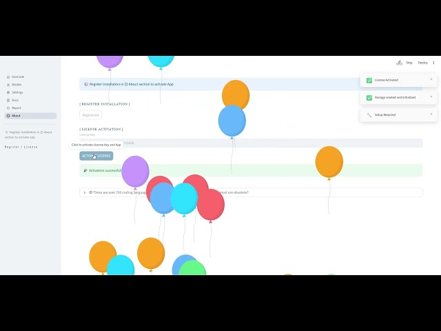 Register and Setup GenCode (free-tier and license key)