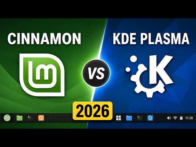 Cinnamon vs KDE Plasma in 2026 – Which Linux Desktop Is Better?