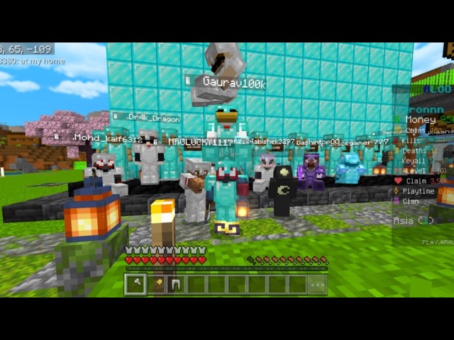 24/7 Free to join public Minecraft SMP | 1.21 Java + Bedrock + MCPE | Survival Server | Gtron #short