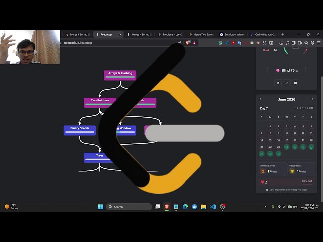 Merge K Sorted Lists And Revision of Previous Questions ( NeetCode, LeetCode )