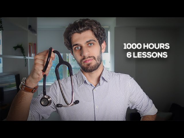 1000 Hours of Medical School Taught me These Six Lessons.