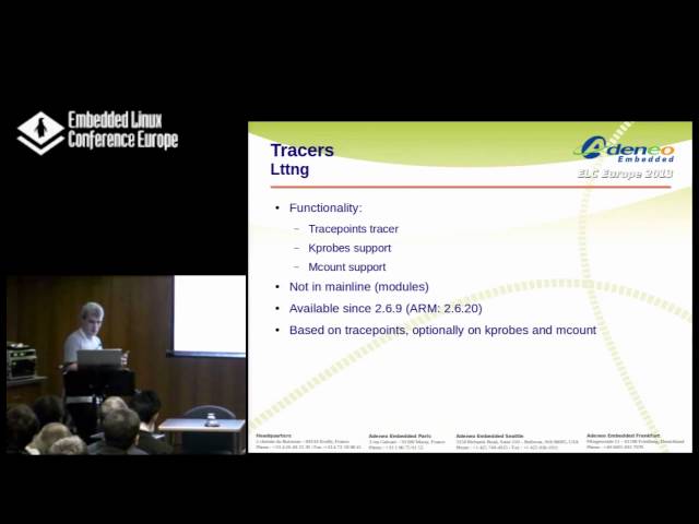 Linux Kernel Debug And Profiling Tools - Nicolas Launet, Adeneo Embedded