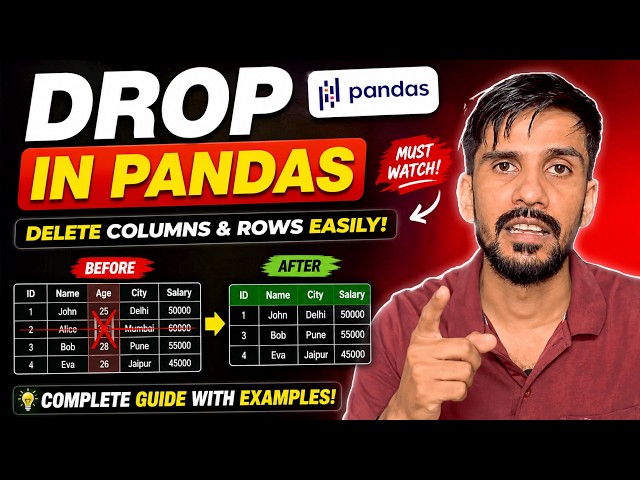 drop() Function in Pandas — The Right Way to Delete Columns and Rows