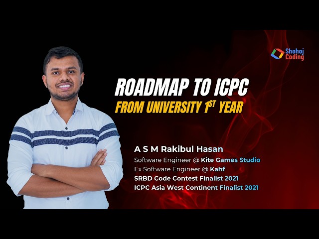 Roadmap to ICPC from University 1st Year | Shohoj Coding