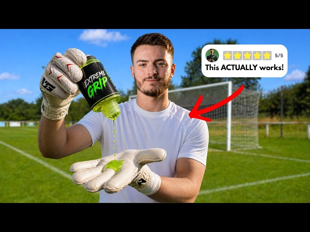 I tested Goalkeeper Products that make you a BETTER Goalkeeper..