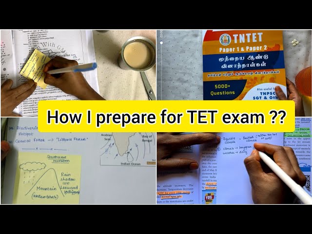How I prepare for TET exam??| Book details#tntet #tet#tamilstudyvlog