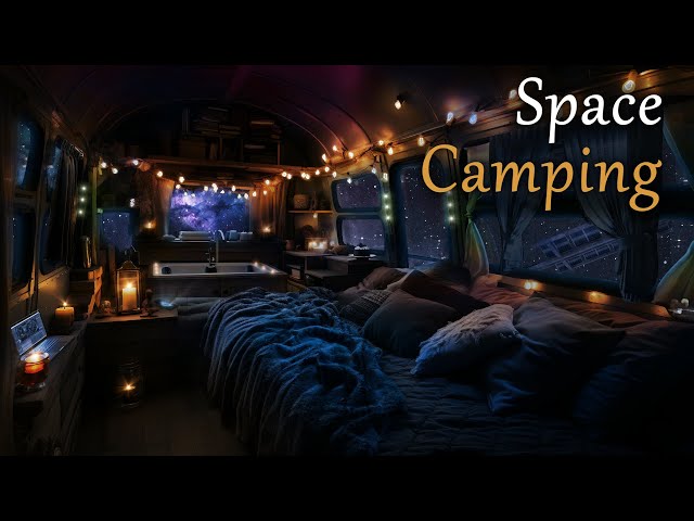 Space Camping | Space Noise Ambience | Relaxing Sounds of Space Sleep | LIVE