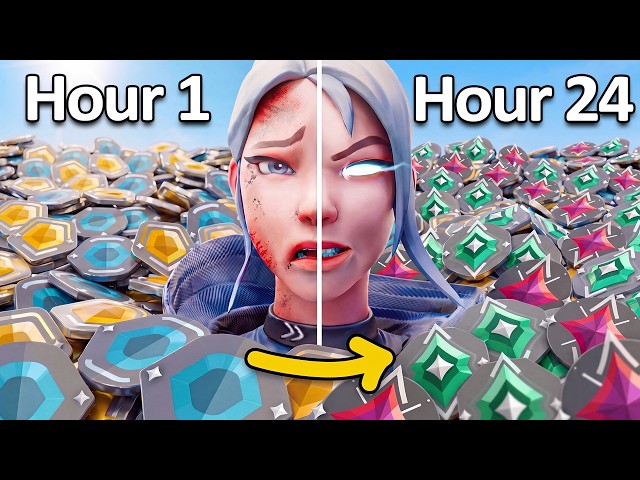 I Played VALORANT RANKED For 24 hours...