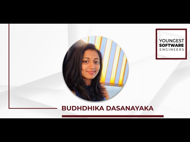 Budhdhika Dasanayaka  | Youngest Software Engineers | Full Stack Engineer |Java Institute