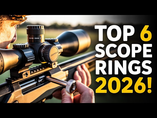 Top 6 Best Scope Rings 2026!