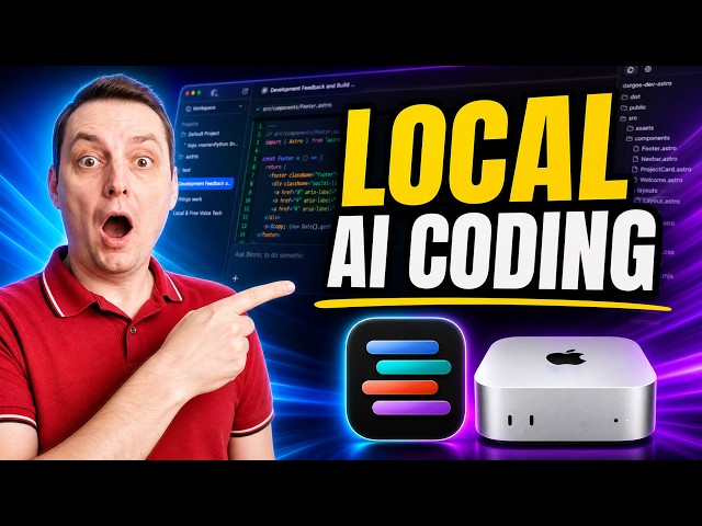 This New Local AI App Wants to Replace Cursor! (LM Studio Bionic