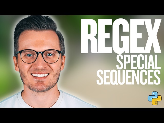 Python Day 181: Special Sequences in Python Regular Expressions
