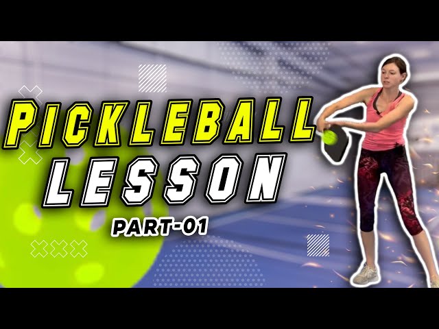 How A Pickleball Lesson Looks! Learn from this Private Lesson | Pickleball Journey