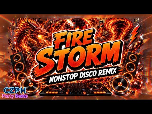 🎶 FIRE STORM 🔥🌪️Nonstop Disco Remix | Inferno EDM Festival Party Mix