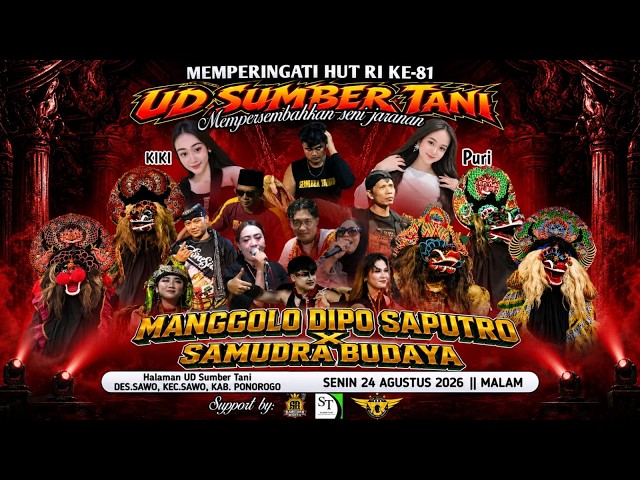 LIVE MALAM INI JARANAN MANGGOLO DIPO SAPUTRO DI SAWOO
