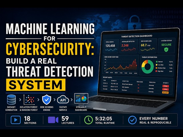 Machine Learning for Cybersecurity: Build a Real Threat Detection System
