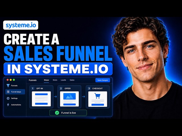 How to Create a Sales Funnel in Systeme.io | Step-by-Step 2026