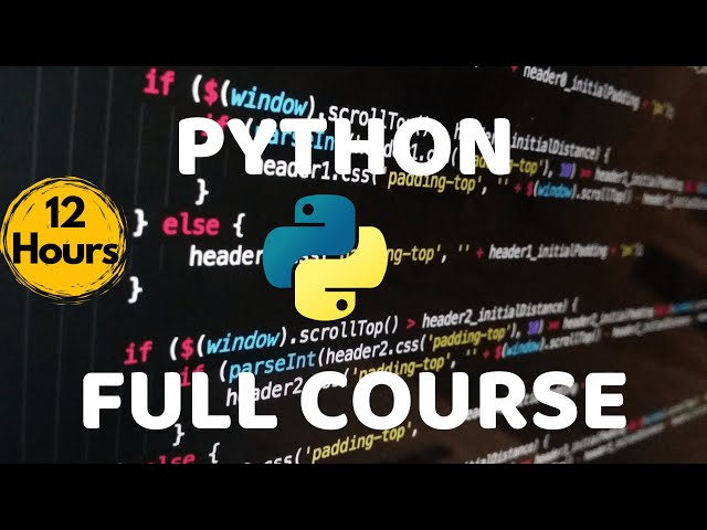 Learn Python in 12 Hours by Building Fun Games – Full Beginner Tutorial