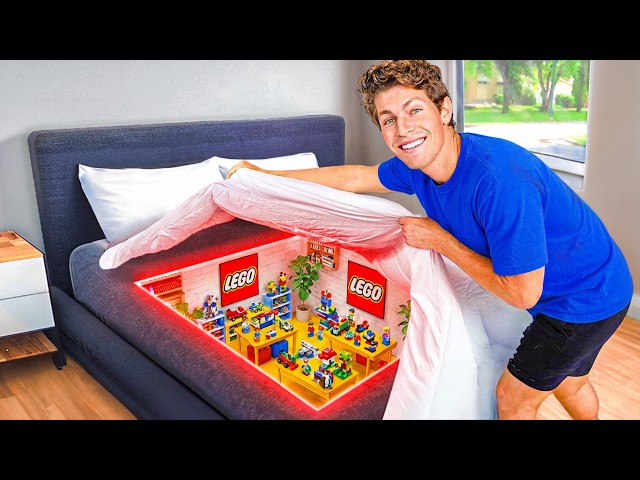 I Built a SECRET Lego Store in My Room!