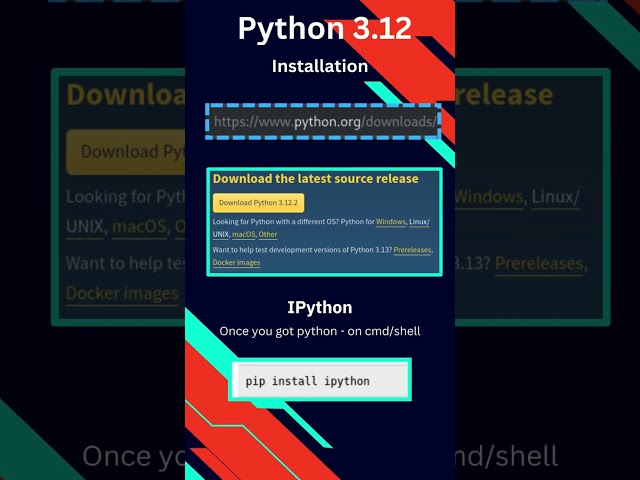 Python 3.12 - full course - installation