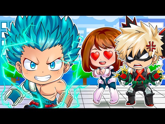 Deku Uses 100% RIZZ In Roblox Heroes Battlegrounds!