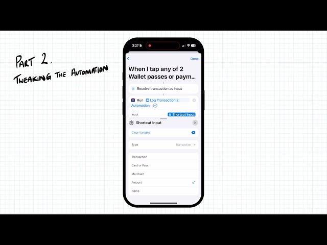 Shortcuts & Numbers: Apple Pay Automation