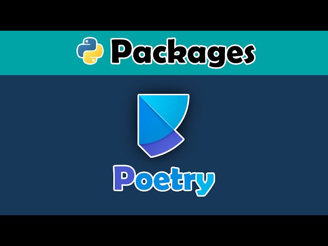 Poetry - Python Crash Course 🐍